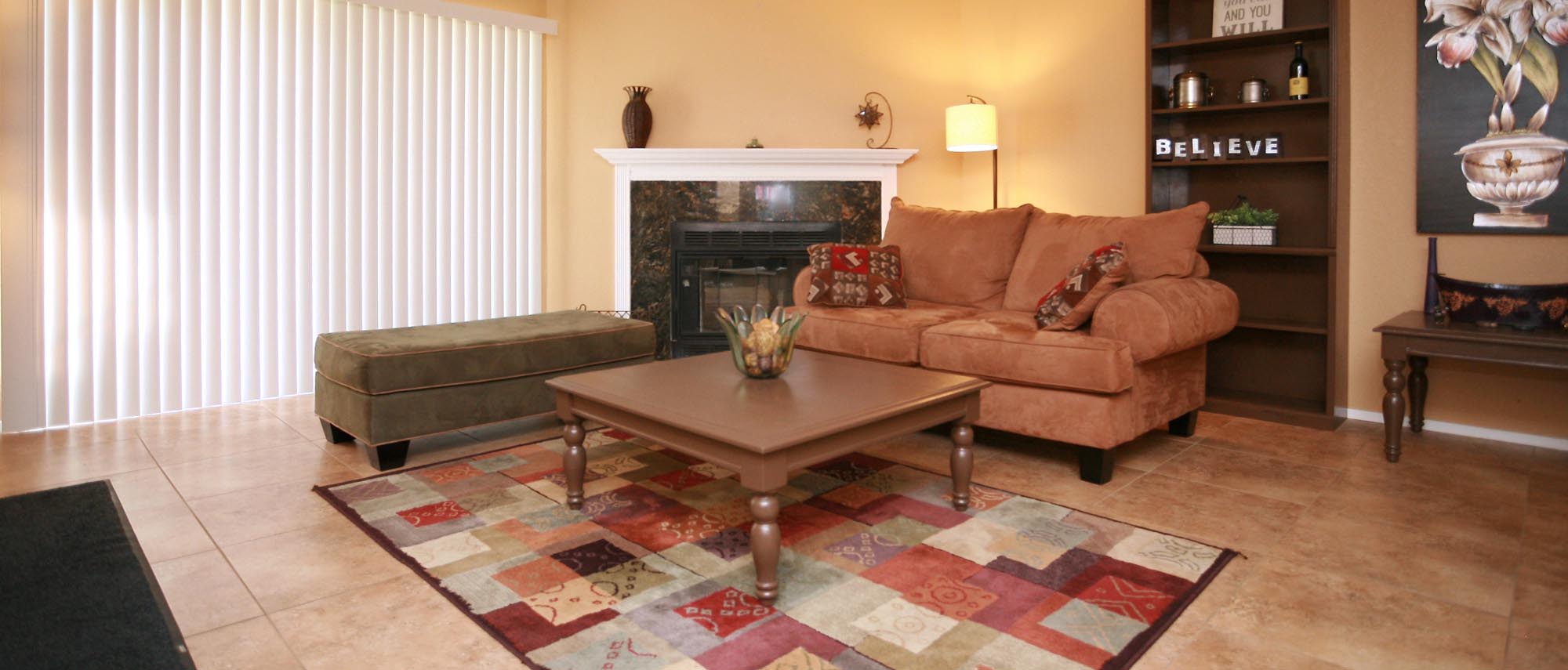 This image shows the interior of one of the Willow Run apartment units