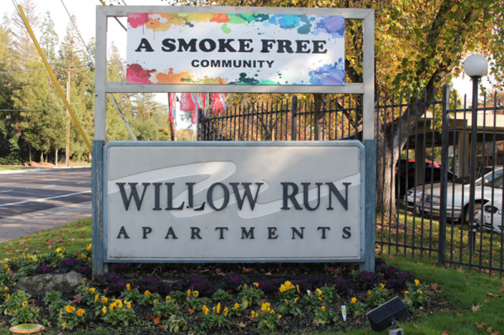This image is the visual representation of Exterior 6 in Willow Run Apartments.
